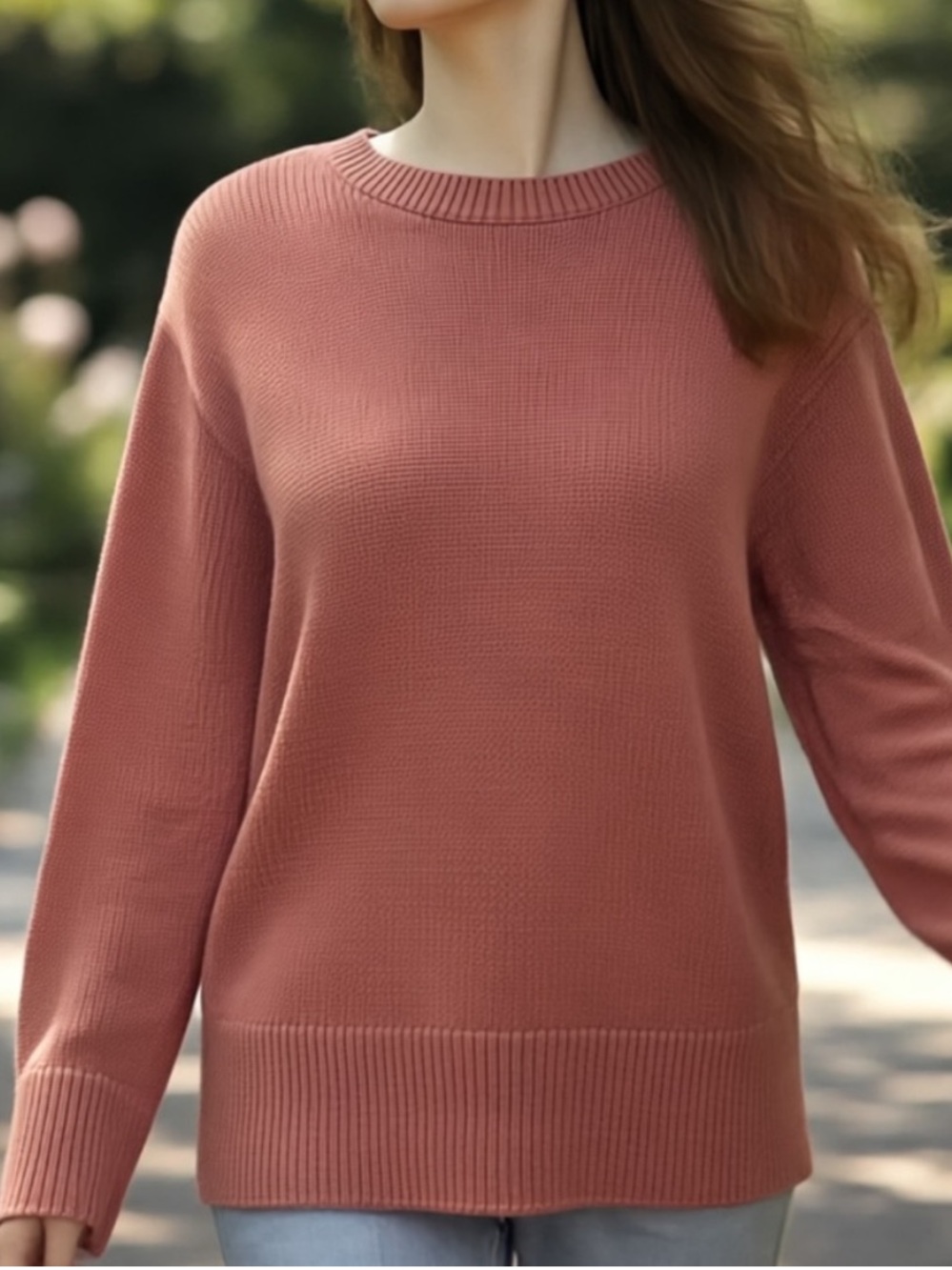 Philosophy cotton knit sweater